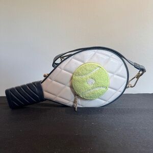 Kate Spade Grand Slam 3D Tennis Racquet Crossbody